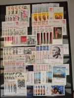 1947-2019, Stock de timbres de MONACO en classeurs,