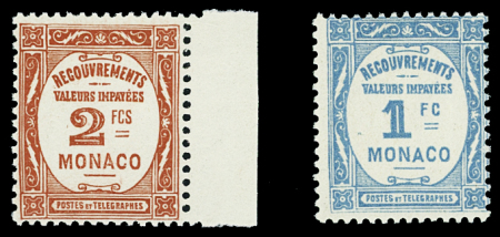 TAXE N°27 et n°28, neufs **, TB