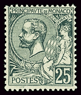 N°16 25c. vert, neuf **, TB