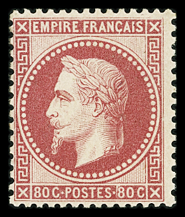 N°32 80c. rose, neuf *, frais et TB. Signé Calves