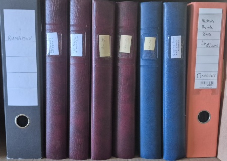 1858-1922, Collection de RUSSIE en 7 albums en neuf
