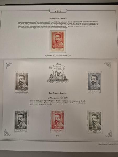 1978-2024, collection de FRANCE en classeurs, avec
