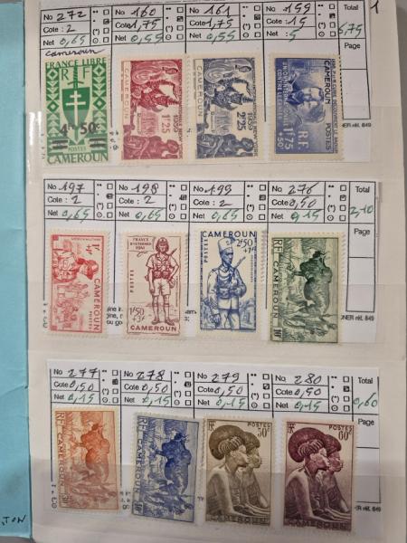 1885-1980, collection de COLONIES en 12 carnets à choix,
