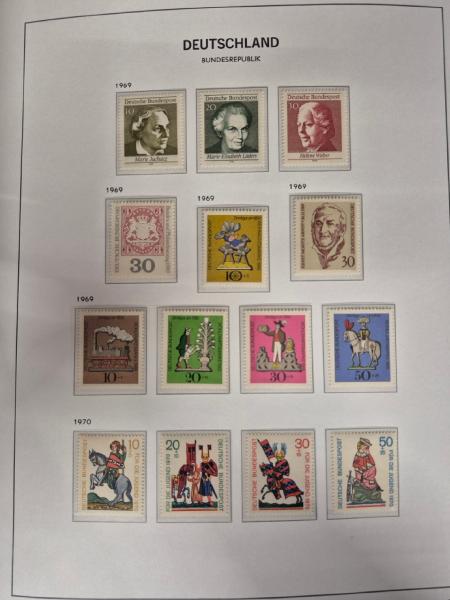 1852-2000, Collection d'ALLEMAGNE en 2 albums DAVO
