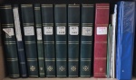 1938-2007 Collection de France en classeurs a bandes,