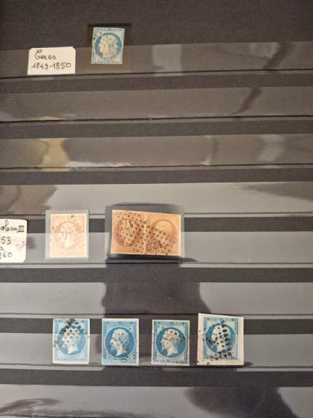 1938-2007 Collection de France en classeurs a bandes,
