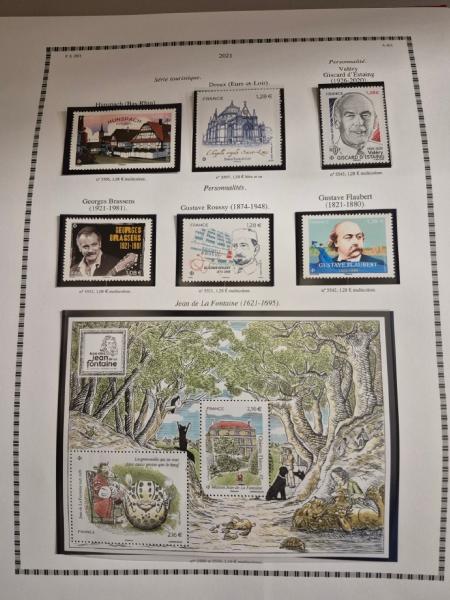 1938-2023 Collection de France en 6 albums dont 2 gros