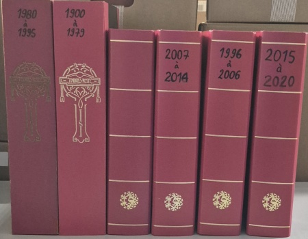 1938-2023 Collection de France en 6 albums dont 2 gros
