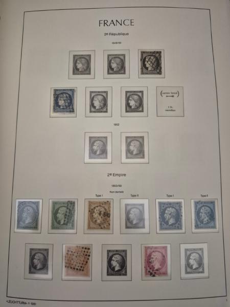 1849-2009, Collection de FRANCE en 7 albums Y & T dont