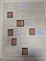1900-1927, Collection sur le type Mouchon dont au moins