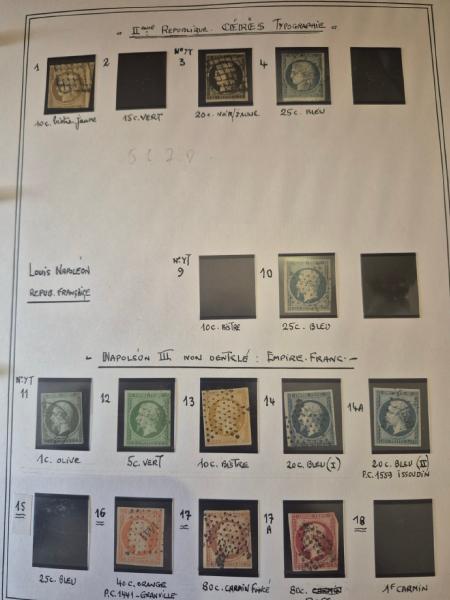 1849-2016 Collection de France principalement neuve,