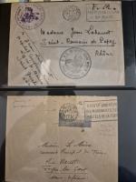 1939-1945 2 classeurs et une boite contenant environ