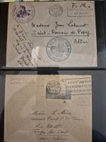 1939-1945 2 classeurs et une boite contenant environ