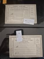 1870-1920 Un classeur d'entiers neufs classés chronologiquement