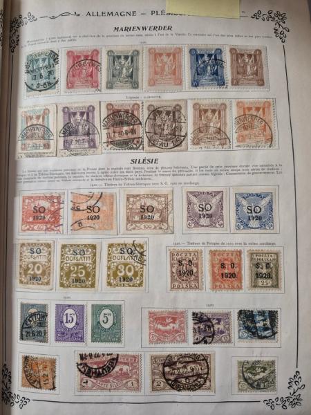 1840-1920 3 classeurs anciens du monde dont un Yvert