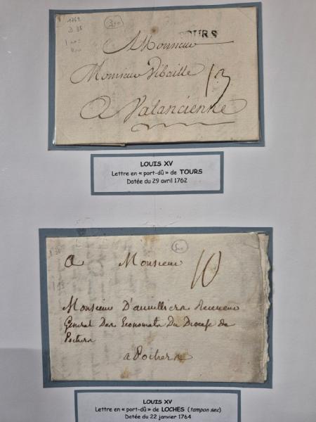 1756-1849 Ensemble de lettres préphilatéliques en 10