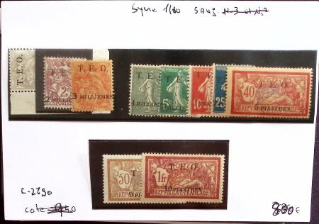 1860-1950 Importante selection de timbres des colonies