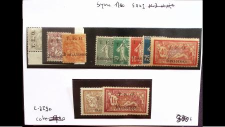 1860-1950 Importante selection de timbres des colonies