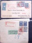 1909-50 AIRMAILS : Selection of 173 worldwide airmail