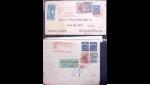 1909-50 AIRMAILS : Selection of 173 worldwide airmail
