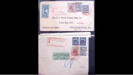 1909-50 AIRMAILS : Selection of 173 worldwide airmail