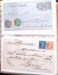 1830-1920ca Selection of 140 covers and cards in one
