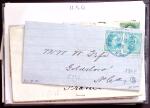 1806-1990 Mint and used selection on cards showing