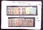 1852-1964 BENELUX : Mint and used selection on cards,