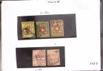 1850-1945 Mint and used selection on cards from Rayon