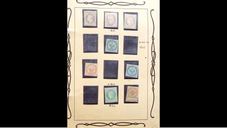 1859-1950 Bel ensemble de colonies françaises, timbres