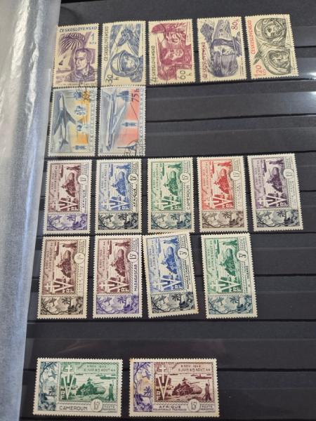 1940-2000, Ensemble de collections de France avec des