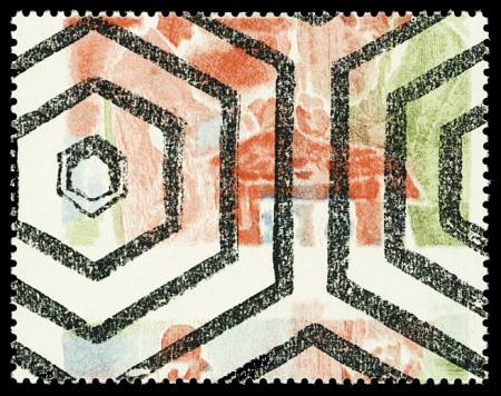 N°1321 85c. Paul Cézanne, Variété impression partielle