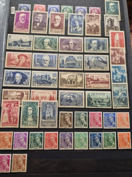1938-2025, Collection de FRANCE en 5 classeur, neuf,