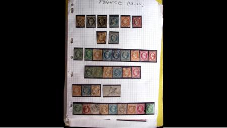 1849-1970 Collection du monde classée par ordre alphabétique
