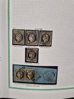 1849-1944 Collection de France en 3 albums avec des