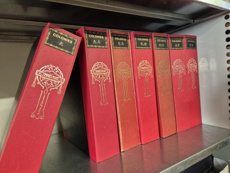 1859-1975, Collection des COLONIES en 7 albums Y &