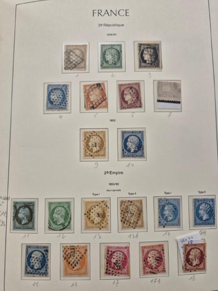 1849-2009, Collection de France neuf et obl. en 7 albums,