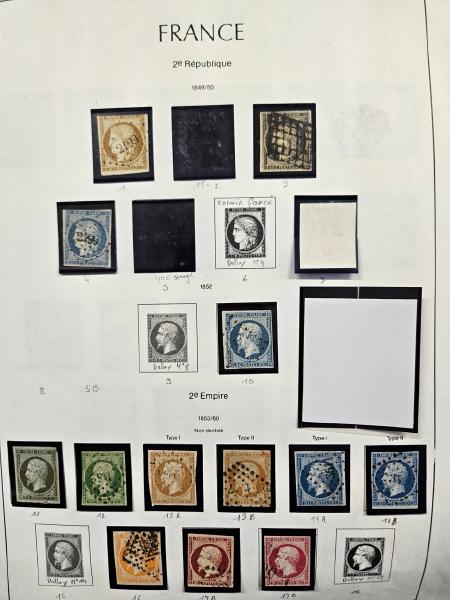 1849-2011, une collection de France en 5 albums Leuchtturm,