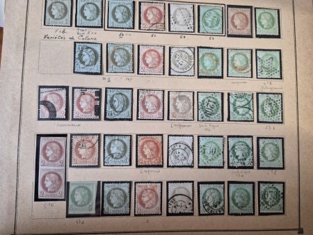1871-75, CERES DENTELES, Collection ancienne débutant