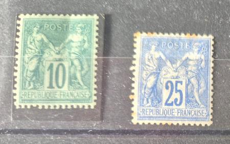 1876-1899, SAGE, Collection ancienne avec nombreux