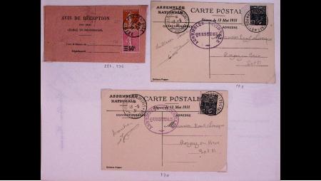 1900-2001, Collection ancienne de neufs et d'oblitérés