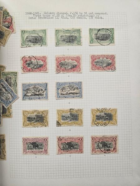 1840-1970, Collection " dans son jus" en 39 albums montés à l'ancienne.