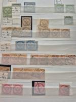 1859-1968, collection éclectique en petits classeurs,