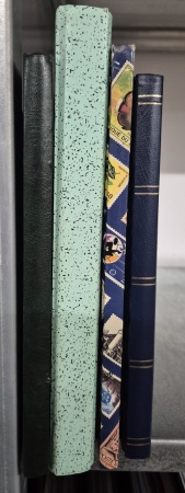 1859-1968, collection éclectique en petits classeurs,