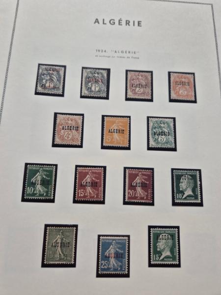 1888-1956, Collections des colonies en 6 albums : ALGERIE,