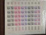 1963-2019 Collection de feuilles entières neuves d'Andorre,
