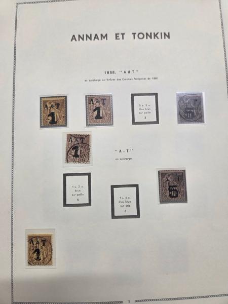 1892-1962 Solide collection des colonies en plus d'une
