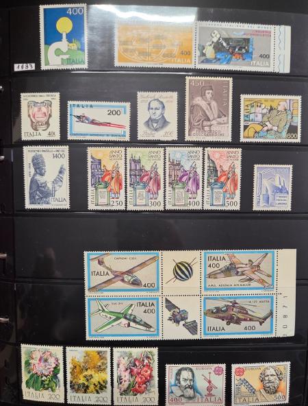 1890-1970 Collection d'Italie, avec états italiens
