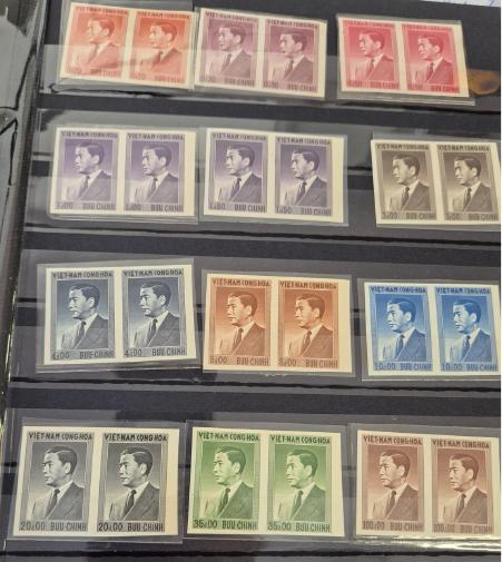 1956-1967, collection de non-dentelés neufs, n°41/52,