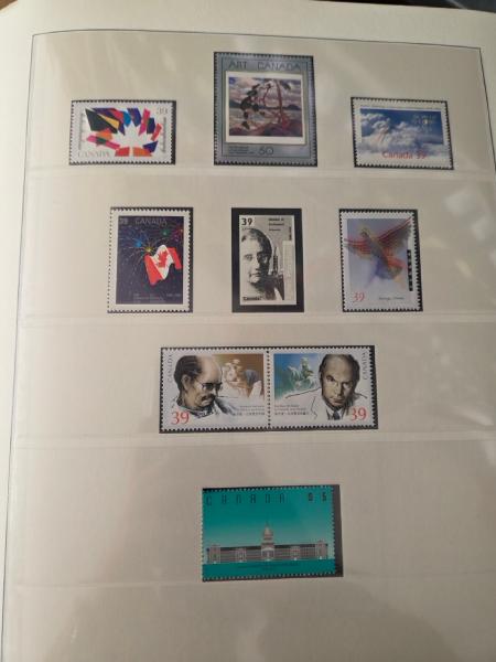 1953-2007 Mint collection of Canada in six Lighthouse